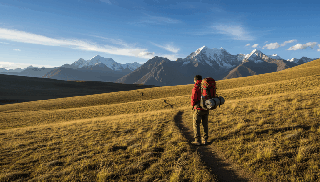 高原徒步，身体与心灵的双重考验。