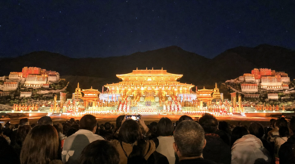 西藏拉萨《文成公主》:在海拔3600米的夜晚,看一场千年和亲
