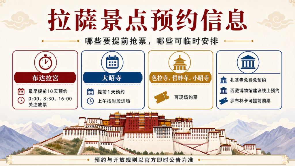 西藏景点预约信息封面